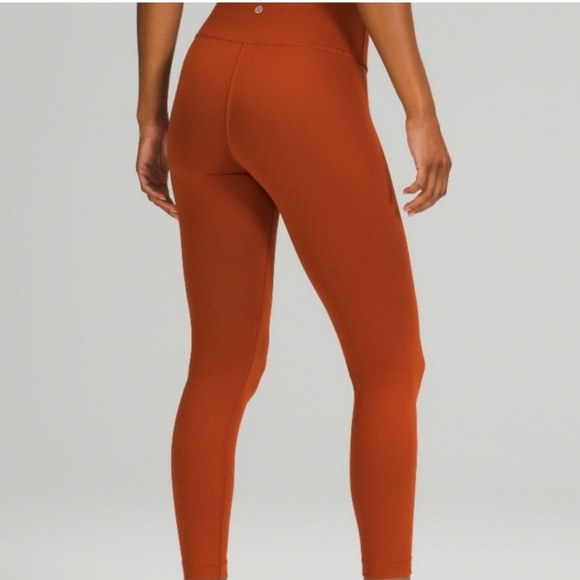 Lululemon Wunder Train High-Rise Tight 25"Aztec Brick - Picture 1 of 3